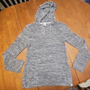 Roxy Heather Gray Hooded Sweatshirt